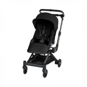 Shop Orbit Baby M Plus+ Stroller, 2025, Black, Black Luxe at GoodBuy Gear