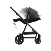 Shop Mompush Meteor 2 Stroller, 2026, Black, Black Frame at GoodBuy Gear