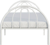 Shop BK Furniture Brooklyn Metal Twin Bed, White at GoodBuy Gear