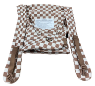 Shop Mabē The Monarch Carrier, Mocha Check at GoodBuy Gear