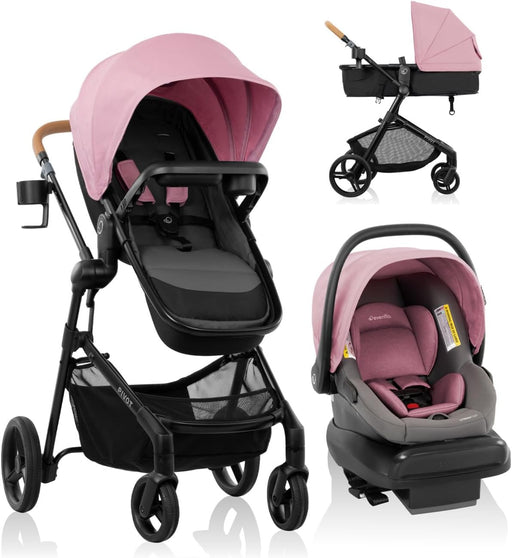 Shop Evenflo Pivot NXT Travel System, 2026, Lilas Pink at GoodBuy Gear