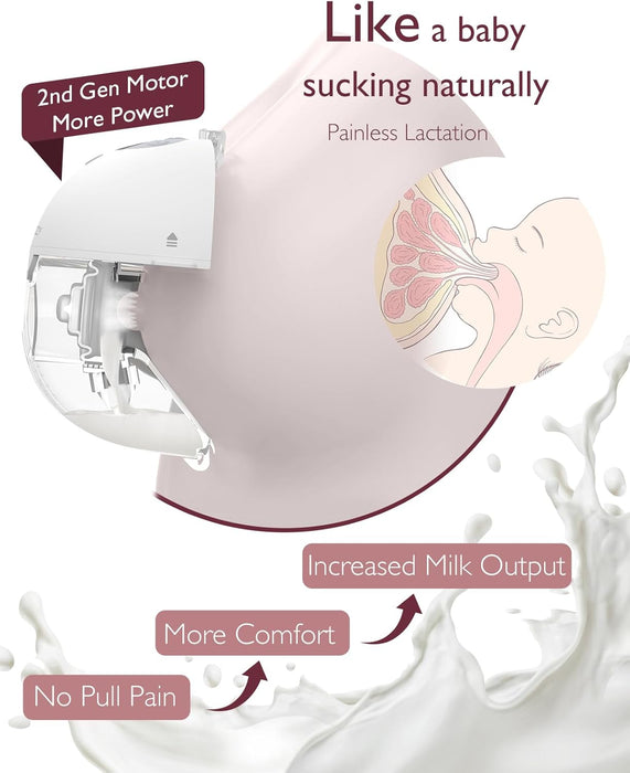 Shop Momcozy All-in-one M5 Double Wearable Breast Pump, Cozy Red at GoodBuy Gear