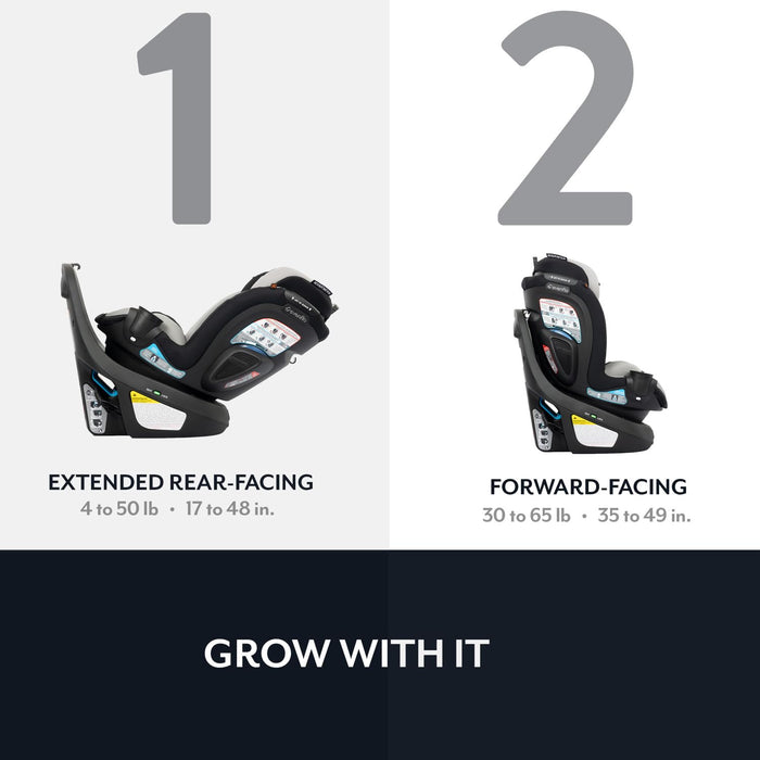 Evenflo Revolve 360 Slim 2-in-1 Rotational Car Seat Without SensorSafe, 2025, Salem