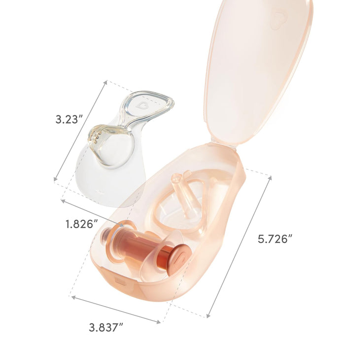 Shop Munchkin Flow Nipple Shield + with See-Thru Channel, 24mm at GoodBuy Gear
