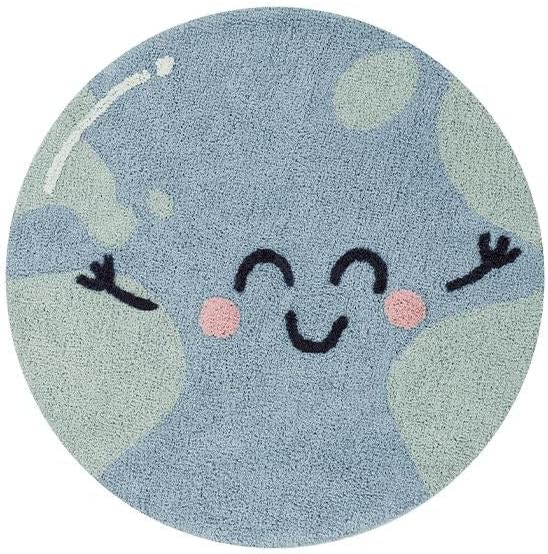 Shop Lorena Canals Washable Round Rug Big Big World, 3'3" at GoodBuy Gear