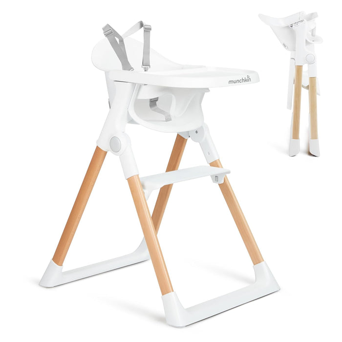 Munchkin Float Foldable High Chair, White