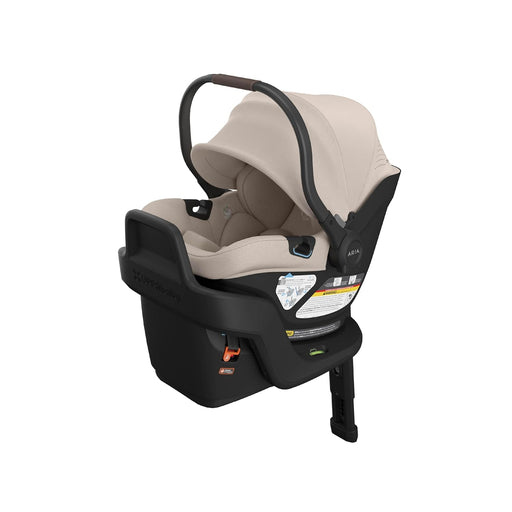 Shop UPPAbaby Aria V2 Infant Car Seat, 2025, Declan (Oat Mélange/Chestnut Leather) at GoodBuy Gear