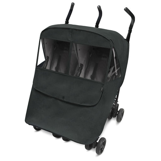 Shop Manito Melange Twin/Double Stroller Weather Shield/Stroller Cover, Charcoal Grey at GoodBuy Gear