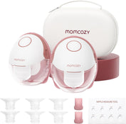 Shop Momcozy Mobile Style Hands-free Breast Pump Double, Cozy Red at GoodBuy Gear