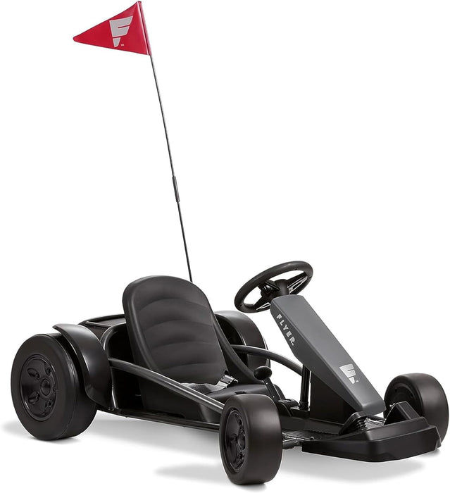 Radio Flyer Flyer Extreme Drift Go-Kart, Grey