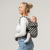 Shop Mabē The Monarch Carrier, Ebony Check at GoodBuy Gear