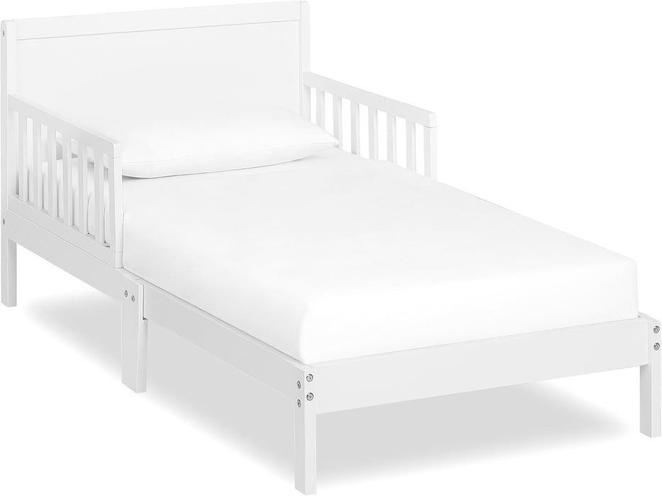 Dream On Me Brookside Toddler Bed, White