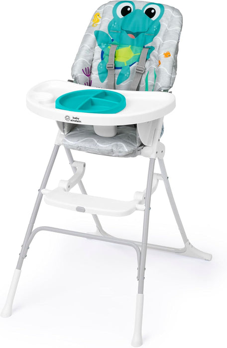 Baby Einstein Ocean Explorers Snack & Splash Compact Folding High Chair, Multicolor