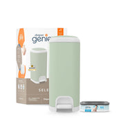 Shop Diaper Genie Select Diaper Pail Gift Set, Sage Green at GoodBuy Gear