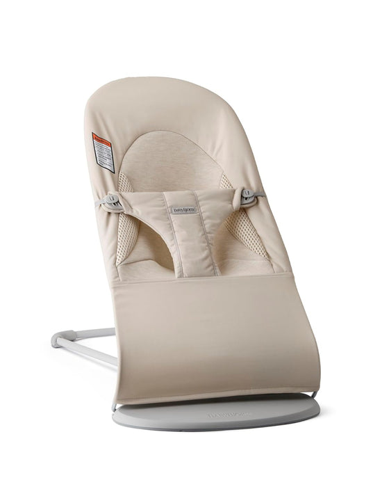 BabyBjorn Bouncer Balance Bundle With Toy Bar, Light Beige