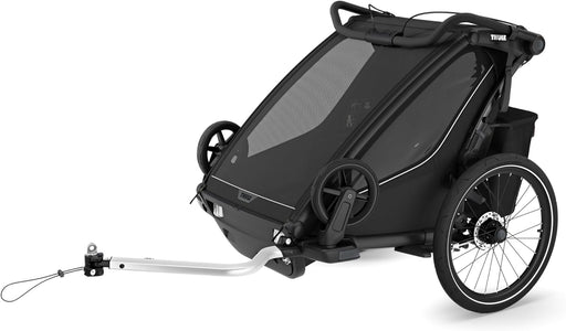 Shop Thule Chariot Sport 2 Bike Trailer, Black, 2024, Double at GoodBuy Gear