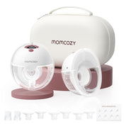 Shop Momcozy All-in-one M5 Double Wearable Breast Pump, Cozy Red at GoodBuy Gear
