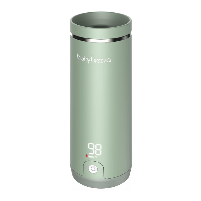 Baby Brezza Super Fast Portable Bottle Warmer, Green