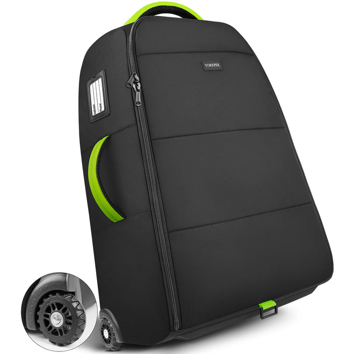 Shop Yorepek Padded Stroller Travel Bag with Wheels, Black at GoodBuy Gear