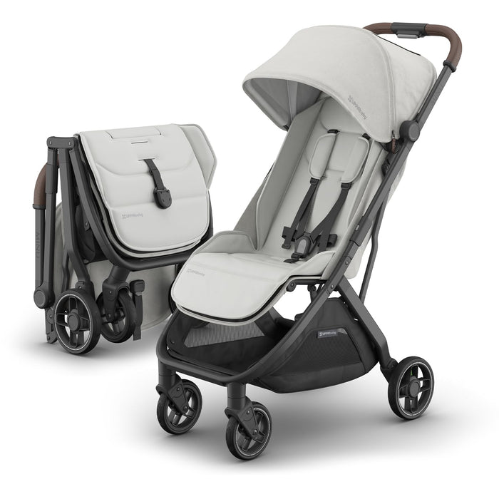 Shop UPPAbaby MINU V3 Stroller, 2024, Savannah (Pearl Gray Jacquard) at GoodBuy Gear