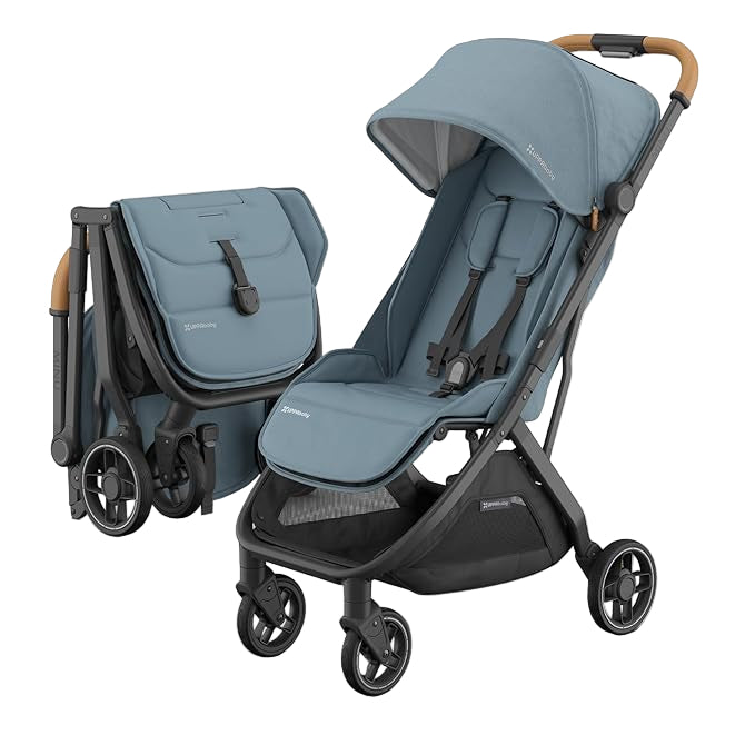 UPPAbaby MINU V3 Stroller, 2024, Dillan (Stone Blue)