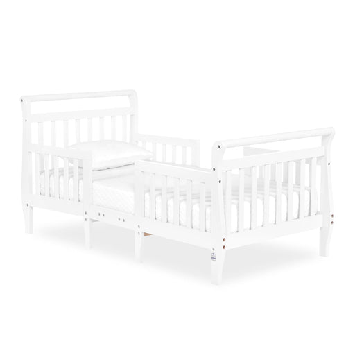 Shop Dream On Me Emma 3-in-1 Convertible Wooden Toddler Bed, White at GoodBuy Gear