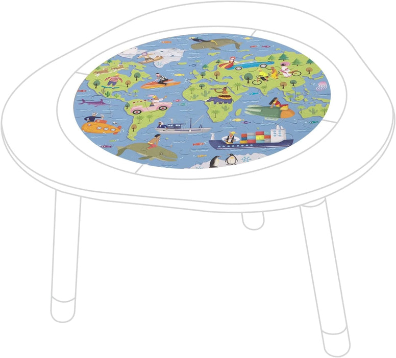 Stokke MuTable Puzzle, Around The World