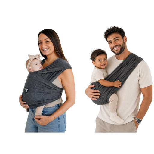 Shop Baby K'tan Baby Carrier, Small, Active, Heather Black at GoodBuy Gear