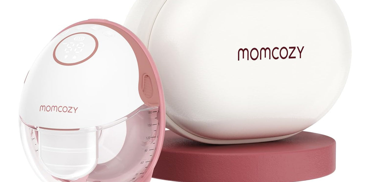 mamo　0206★ Momcozy Mobile Style Hands-free Breast Pump | M6, Cozy Red