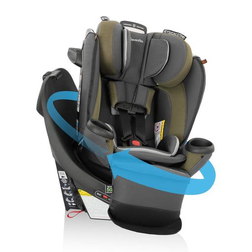 Shop Evenflo Revolve 360 Extend Rotational Convertible Car Seat, Rockland Green, 2025 at GoodBuy Gear