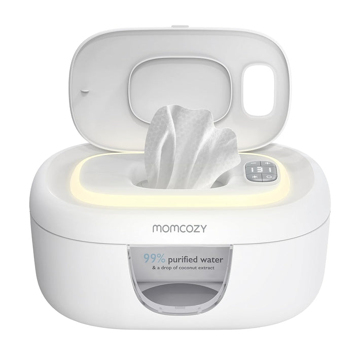 Momcozy Baby Wipe Warmer WW01, White/Clear
