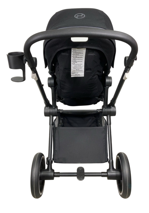 Shop Cybex Eos Lux Stroller, 2023, Moon Black at GoodBuy Gear