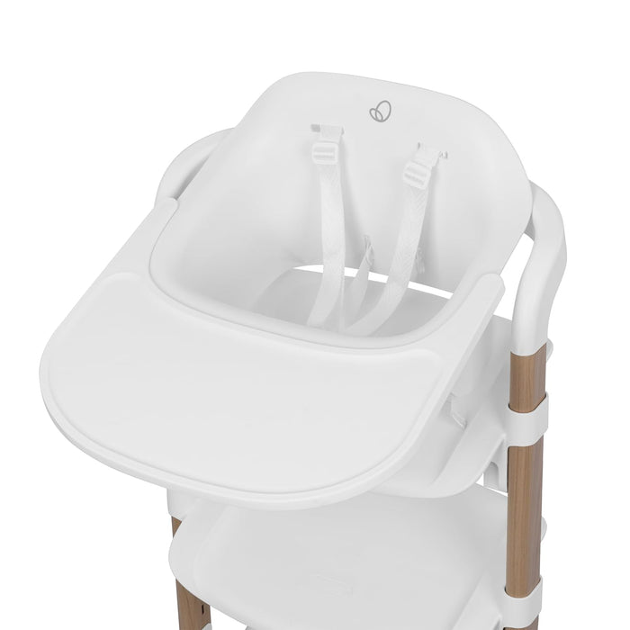 Evenflo RightSeat Multistage High Chair, Sea Salt White