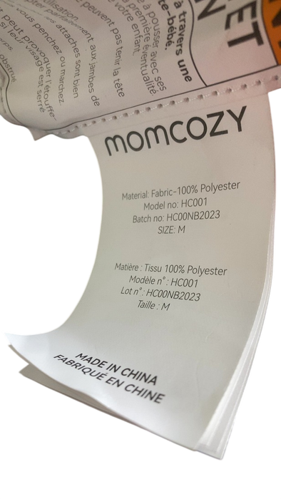 Shop Momcozy Wander360 Hip Seat Carrier, Black, Medium at GoodBuy Gear