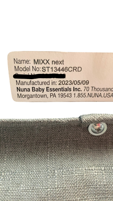 Shop Nuna MIXX Next Stroller, 2023, Curated at GoodBuy Gear