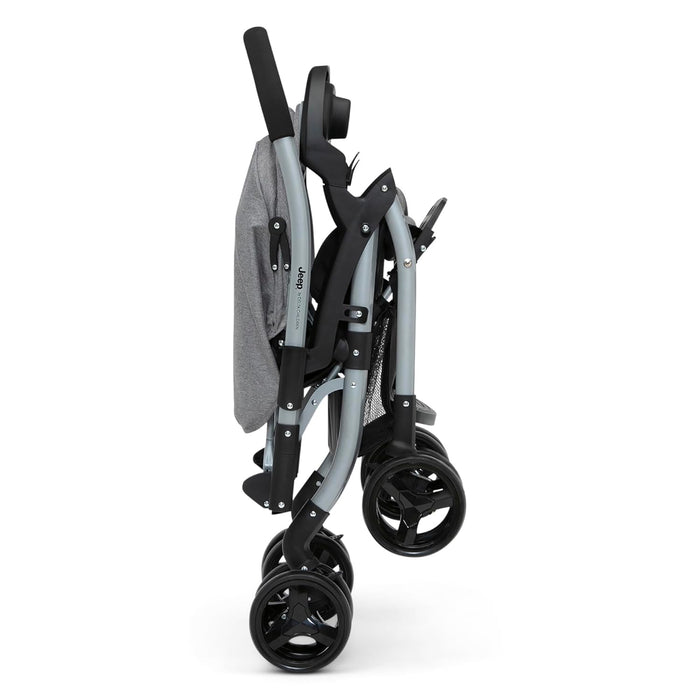 Delta Children Unlimited Jeep Stroller with Reversible Handle, 2023, Grey Tweed