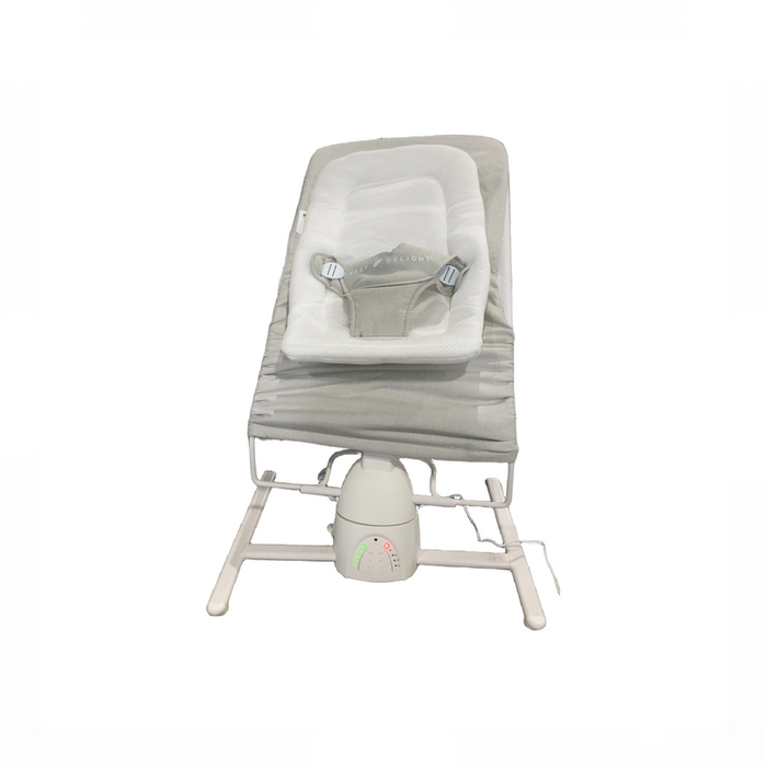 Shop Baby Delight Alpine Wave Deluxe Bouncer With Motion, Driftwood Grey at GoodBuy Gear
