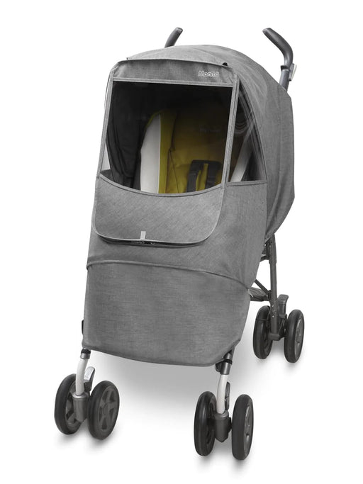 Shop Manito Melange Alpha Stroller Weather Shield, Black/Gray at GoodBuy Gear