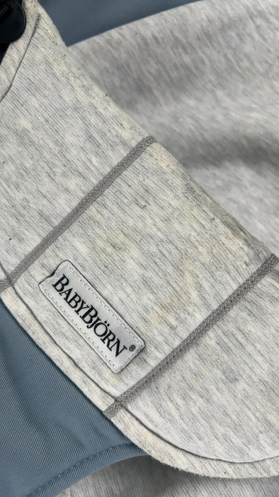 Shop BabyBjorn Bouncer Balance Soft, Black Frame, Blue/Gray at GoodBuy Gear