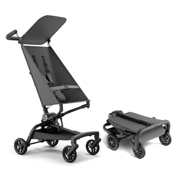 Mompush Jeto Lightweight Travel Stroller, 2025, Grey