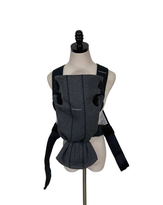 BabyBjorn Baby Carrier Mini, Charcoal Gray 3D Jersey