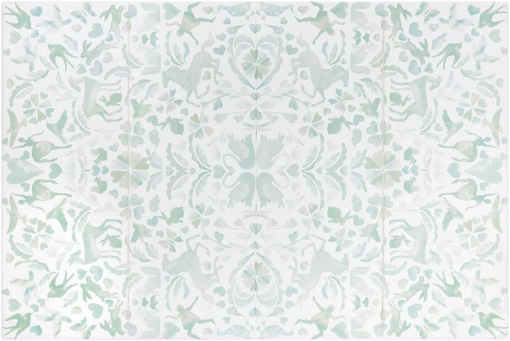 House of Noa Tumbling Mat, 4x6, Folklore Glass