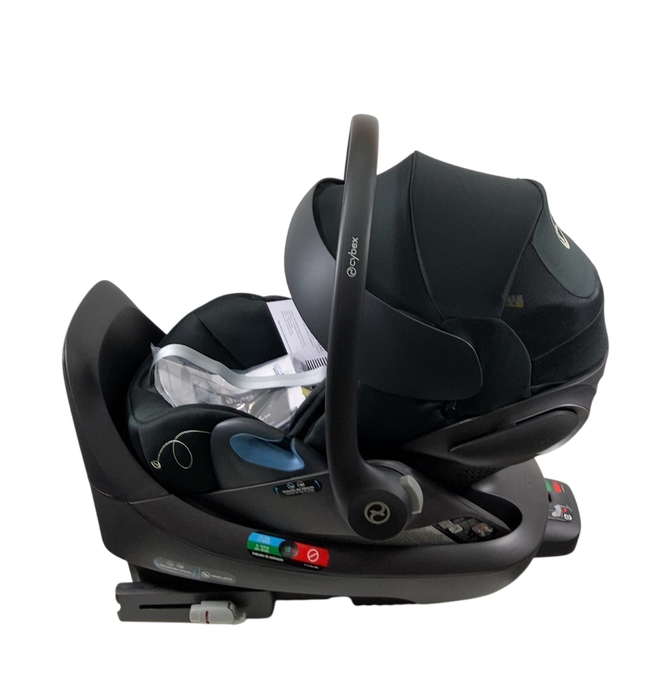 Shop Cybex Cloud G Lux with SensorSafe, 2024, Moon Black at GoodBuy Gear