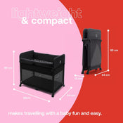 Shop Bugaboo Stardust Playard, Black at GoodBuy Gear