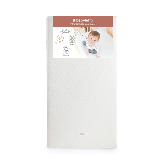 Babyletto Pure Core Non-Toxic Crib Mattress With Hybrid Waterproof Cover