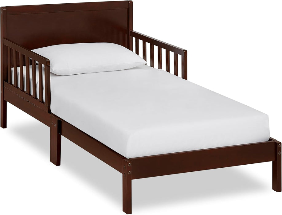 Dream On Me Toddler Bed, Espresso, Brookside