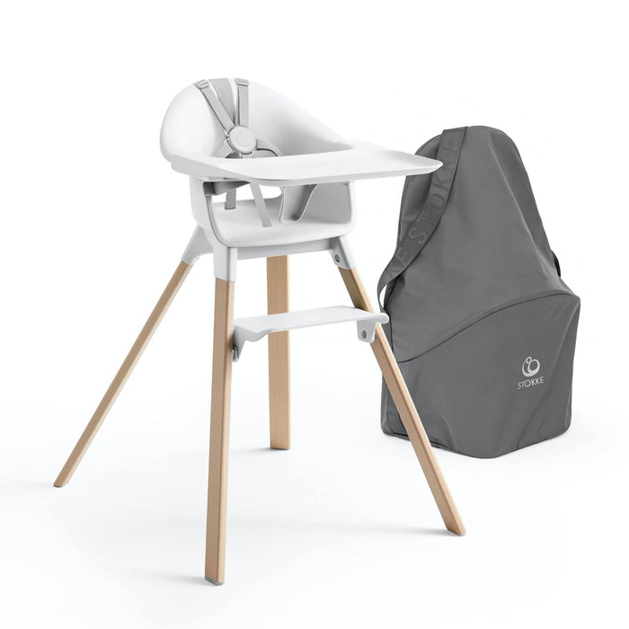 Stokke Clikk High Chair with Travel Bag, White