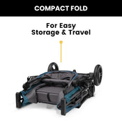 Shop Delta Children Jeep Sport All-Terrain Stroller Wagon, Grey with Blue Moon at GoodBuy Gear