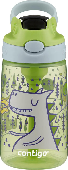 Contigo 14oz Kids Aubrey Straw Cup, Matcha Macaroon Dragon