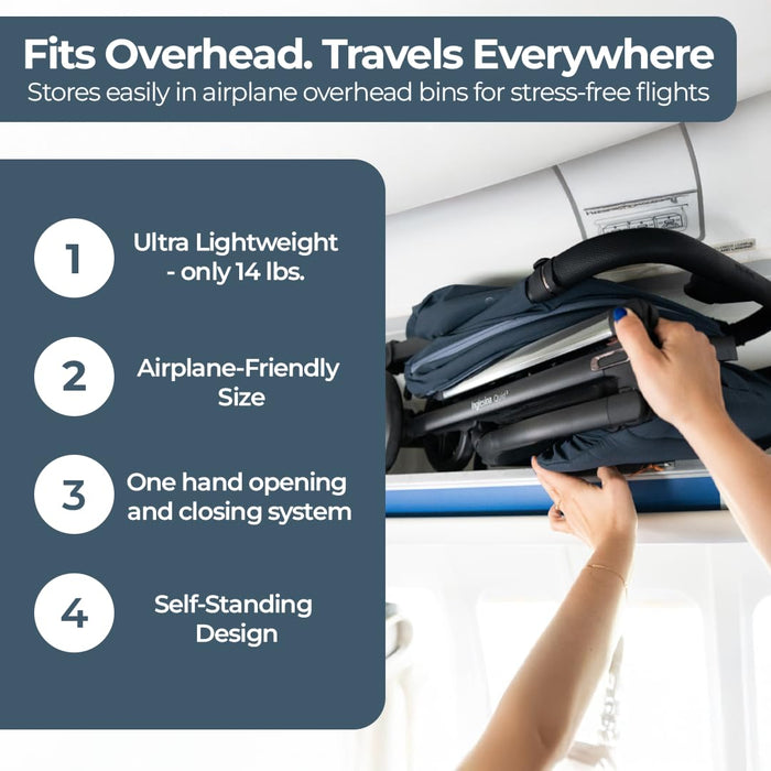 Inglesina Quid 3 Stroller, 2025, Cosmic Black